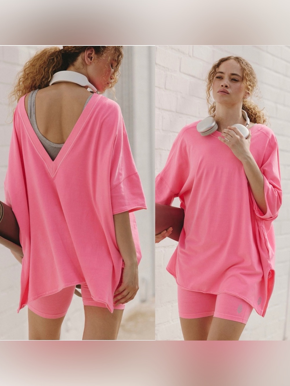 Free People Reversible Hot Shot SET. SIZE XL. Ivory Color. NWOT - Picture 8 of 9